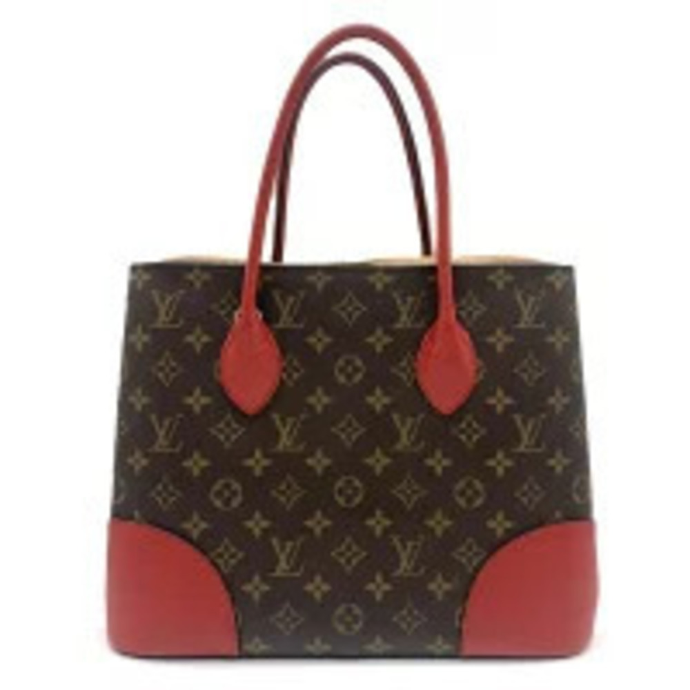 Louis Vuitton Tote Cerise Red Monogram Flandrin Bag